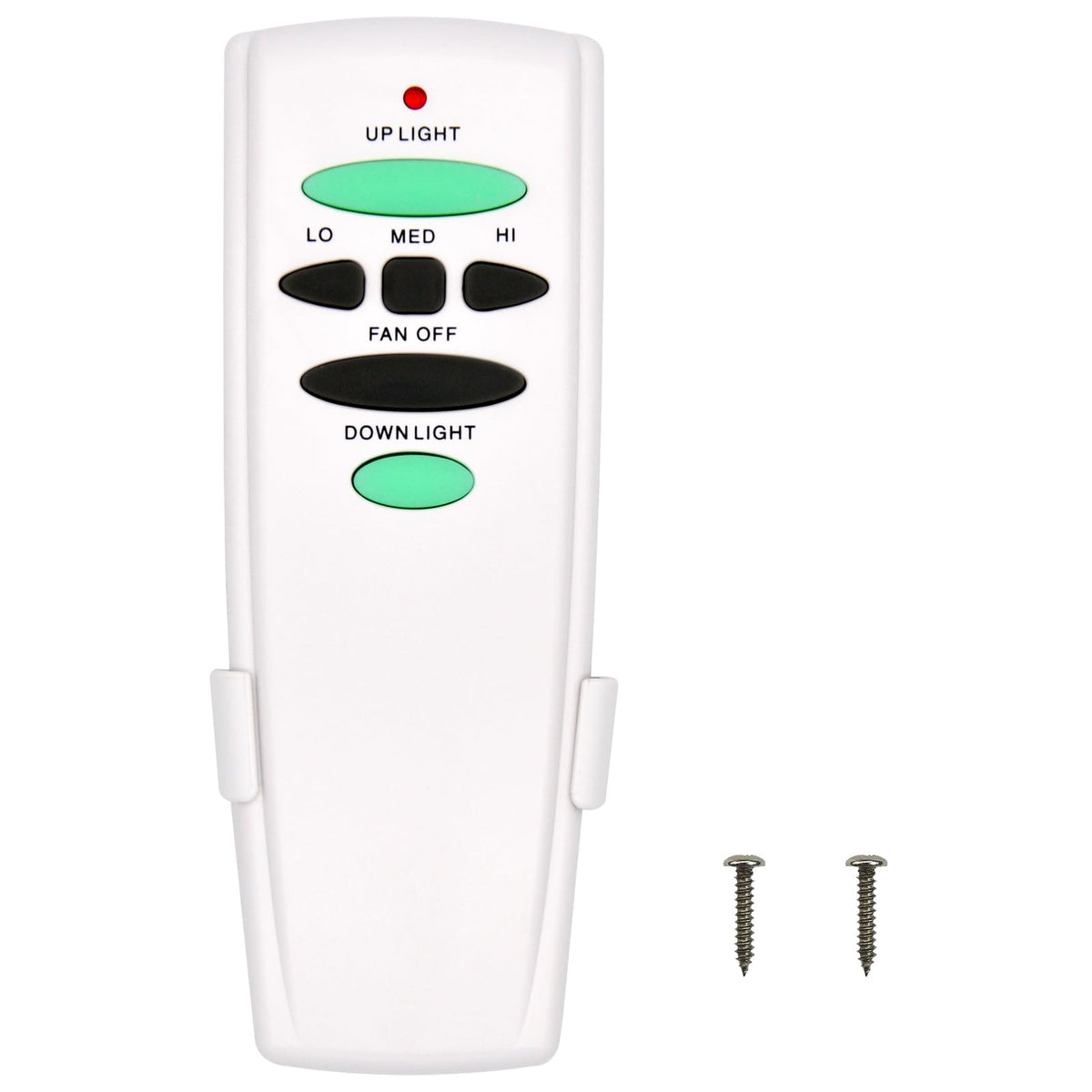 CENMING replacement remote for Hampton Bay UC7078T, front view, quick setup