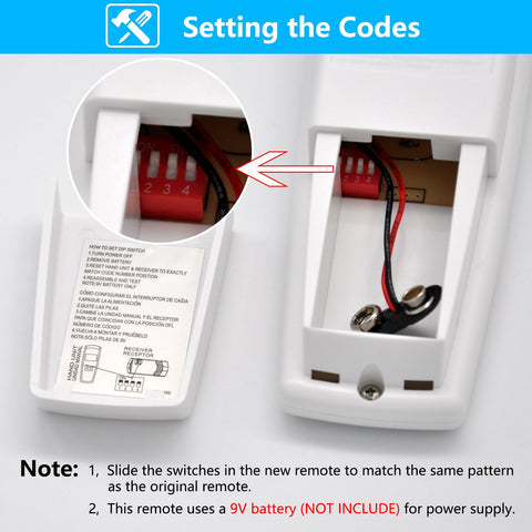 CENMING remote light button showing dimming function in action