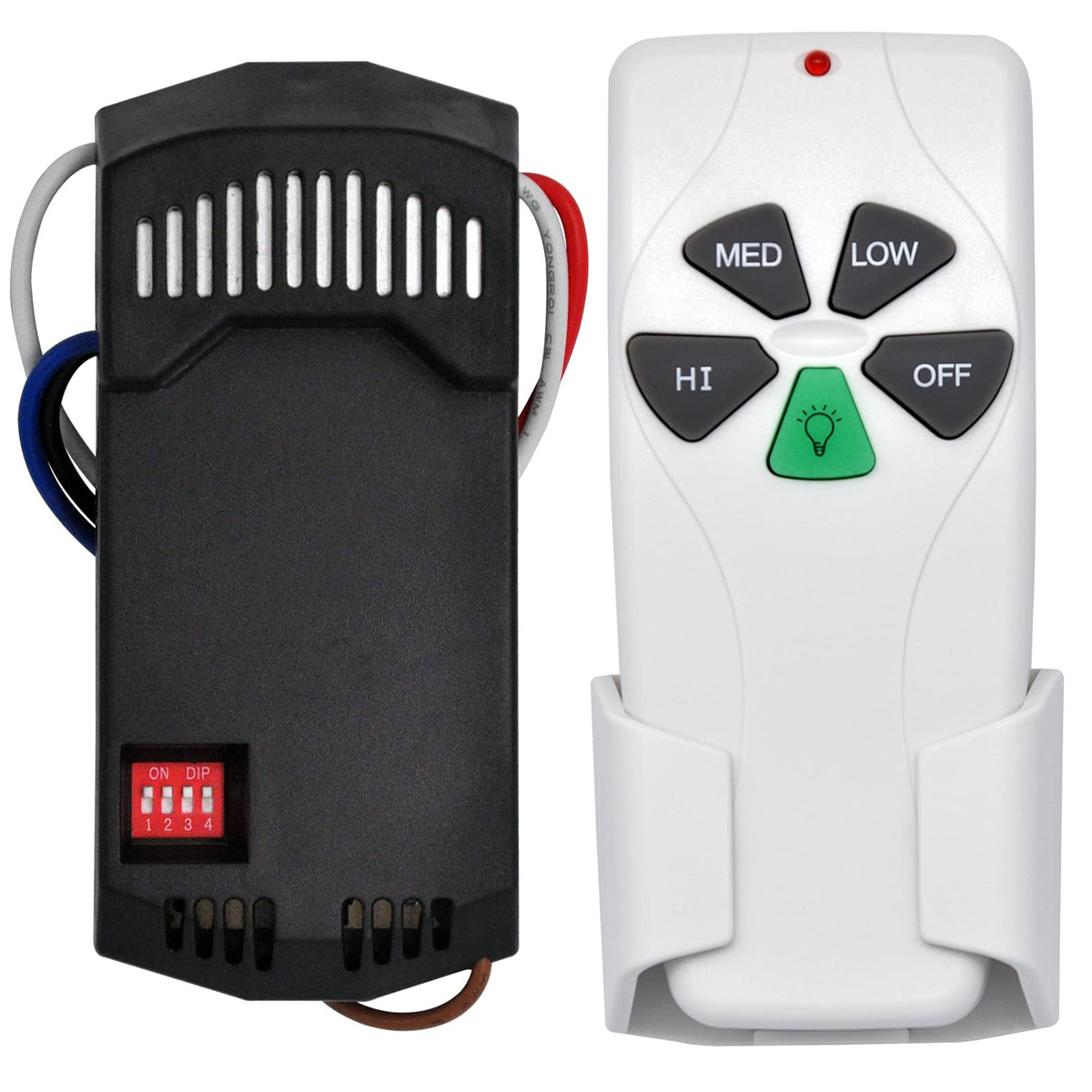 CENMING universal fan remote controller for easy speed and light control.