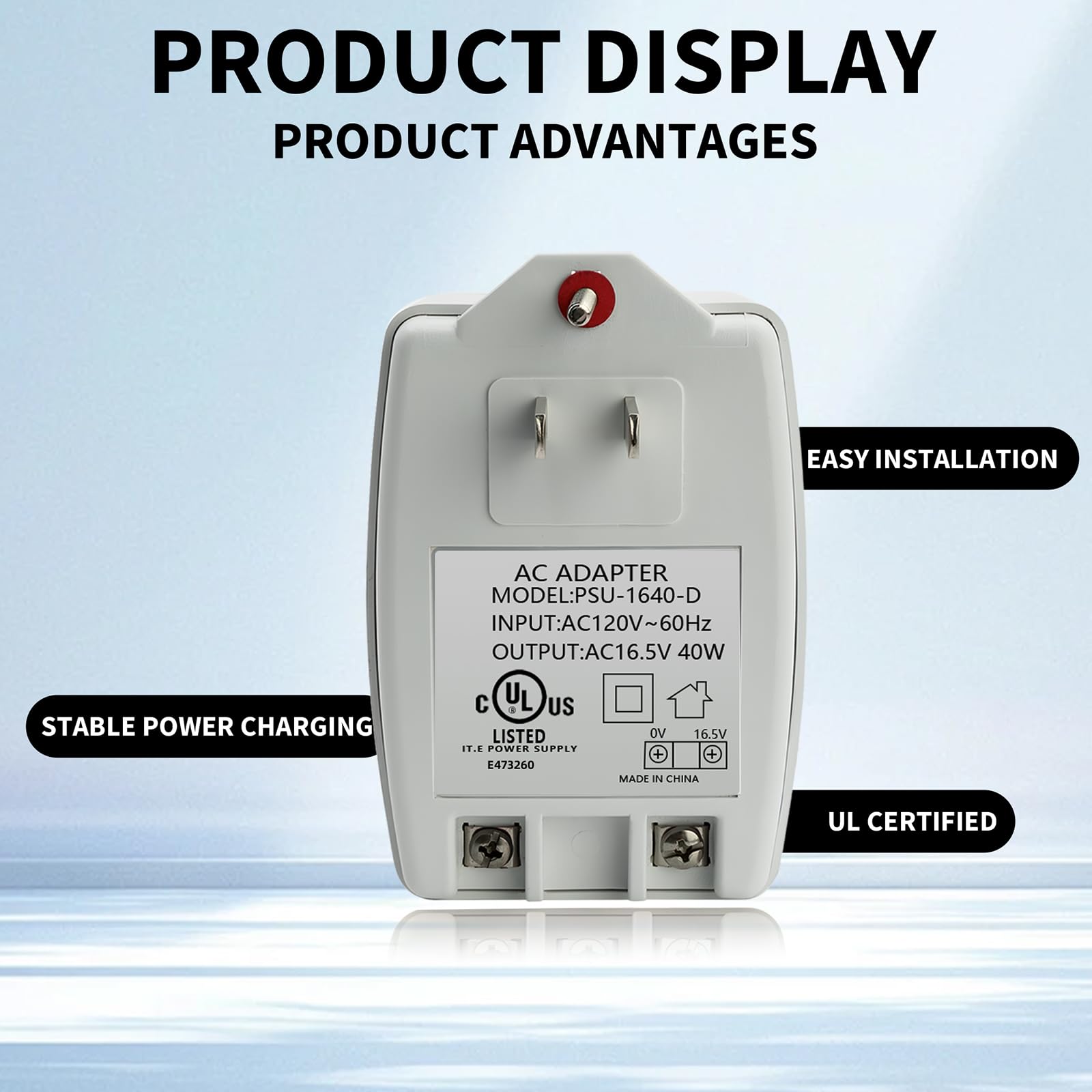Centropower no-load voltage test illustrating accurate output measurement.