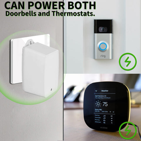 Centropower compatibility graphic showing support for Ring, Nest, Sensi, and more.