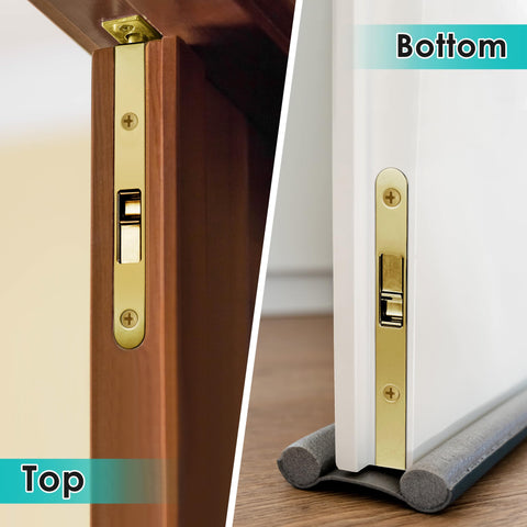 Ceoighe brass flush bolt components showcasing sturdy construction