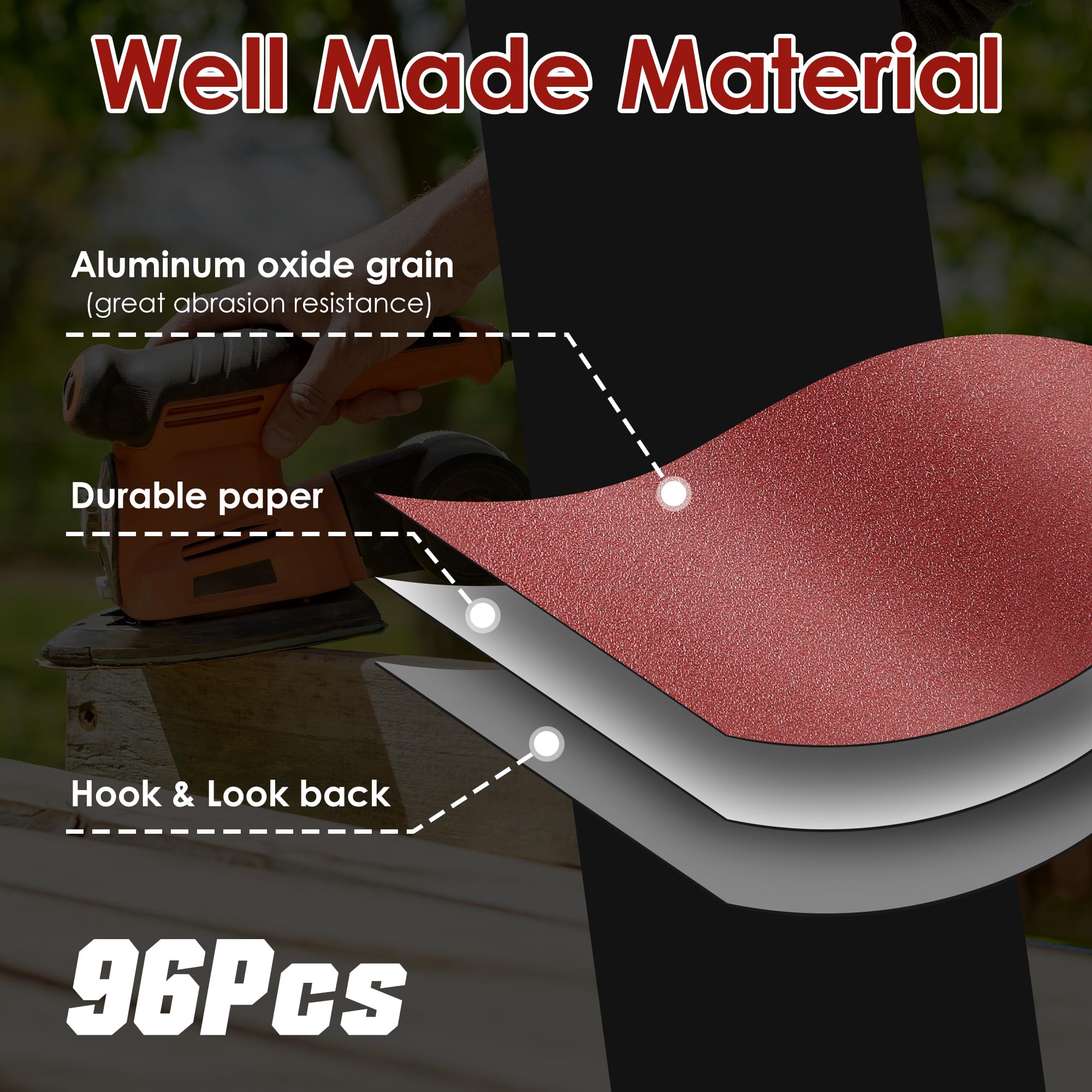 Ceoighe 180 grit pad for refined smoothing and prep