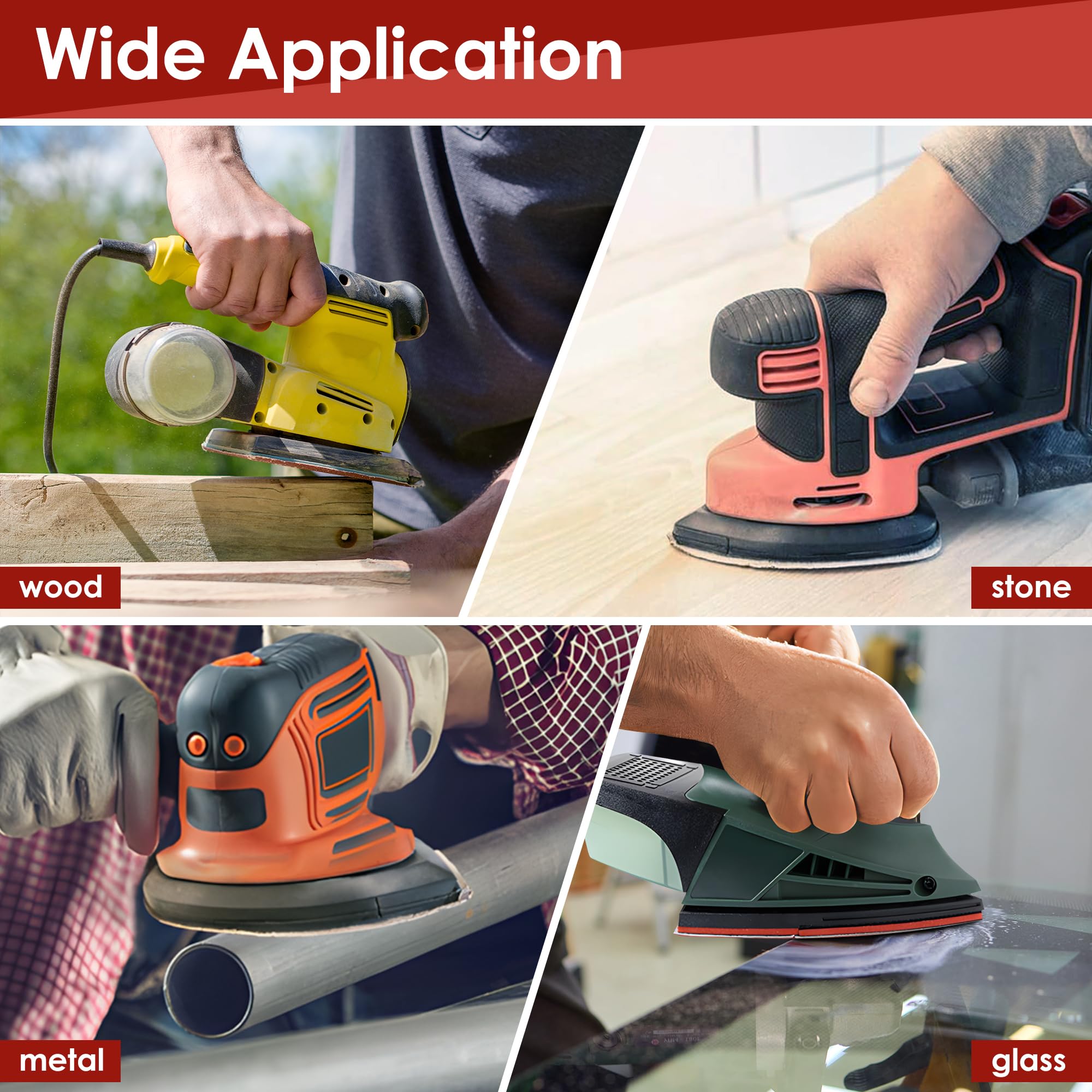 Ceoighe 60 grit pad for smoothing wood surfaces and edges
