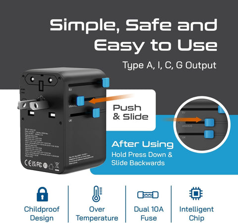 Ceptics offers 1-year support for travel gear peace of mind