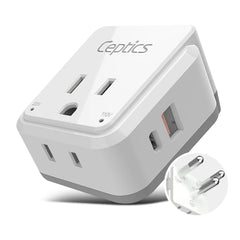 Ceptics PAK Kit 20W PD & QC front view for Thailand, portable power on the go