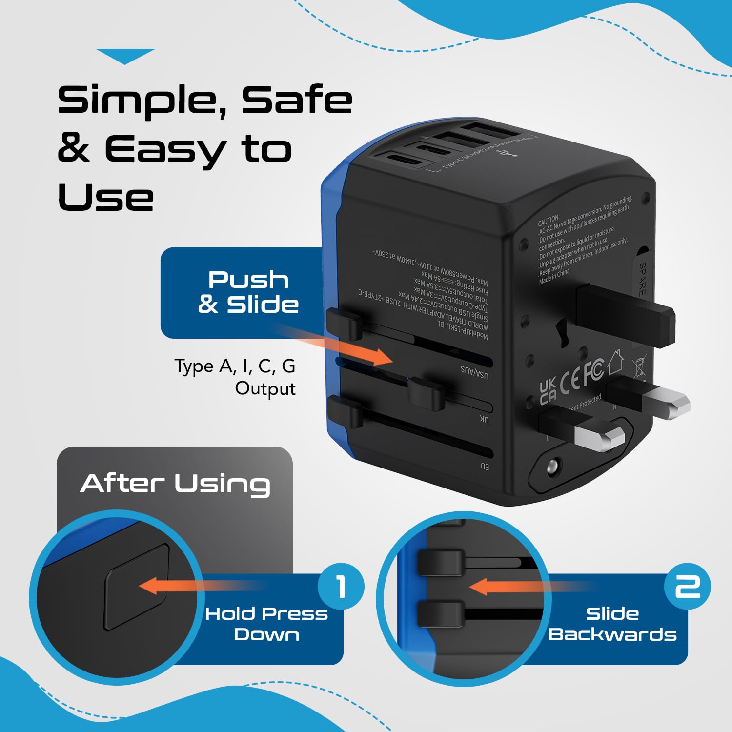 Ceptics sturdy construction suitable for frequent travelers