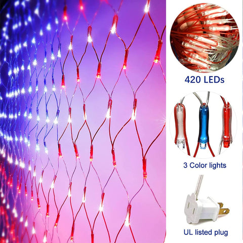 Cerflyer 110V US plug flag lights ensure safe outdoor use.