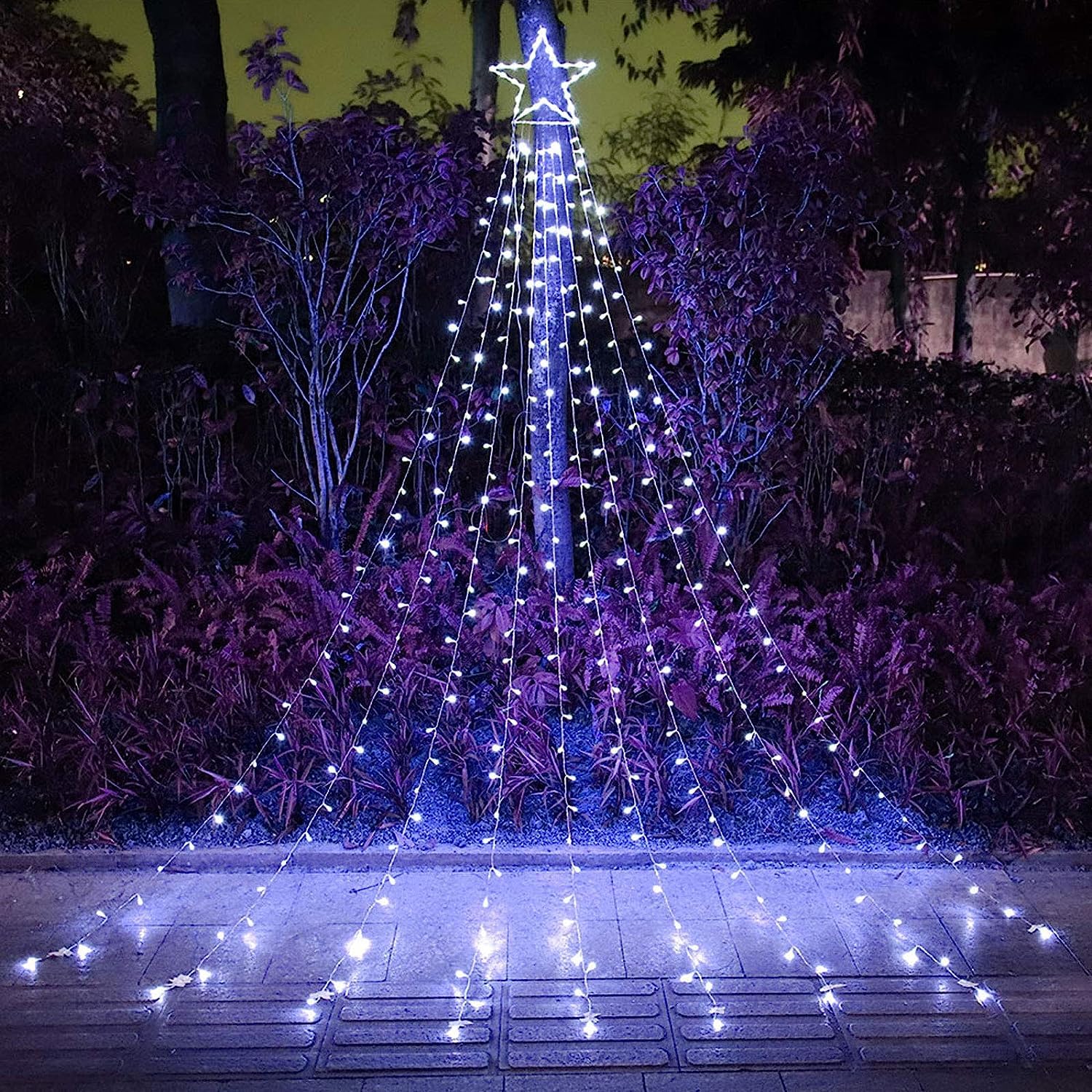 Cerflyer Christmas star topper 12-6in bright outdoor ambiance enhancer