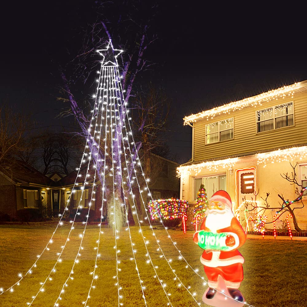 Cerflyer versatile Christmas decor for trees yards or walls