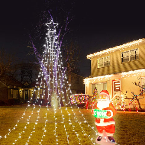Cerflyer versatile Christmas decor for trees yards or walls