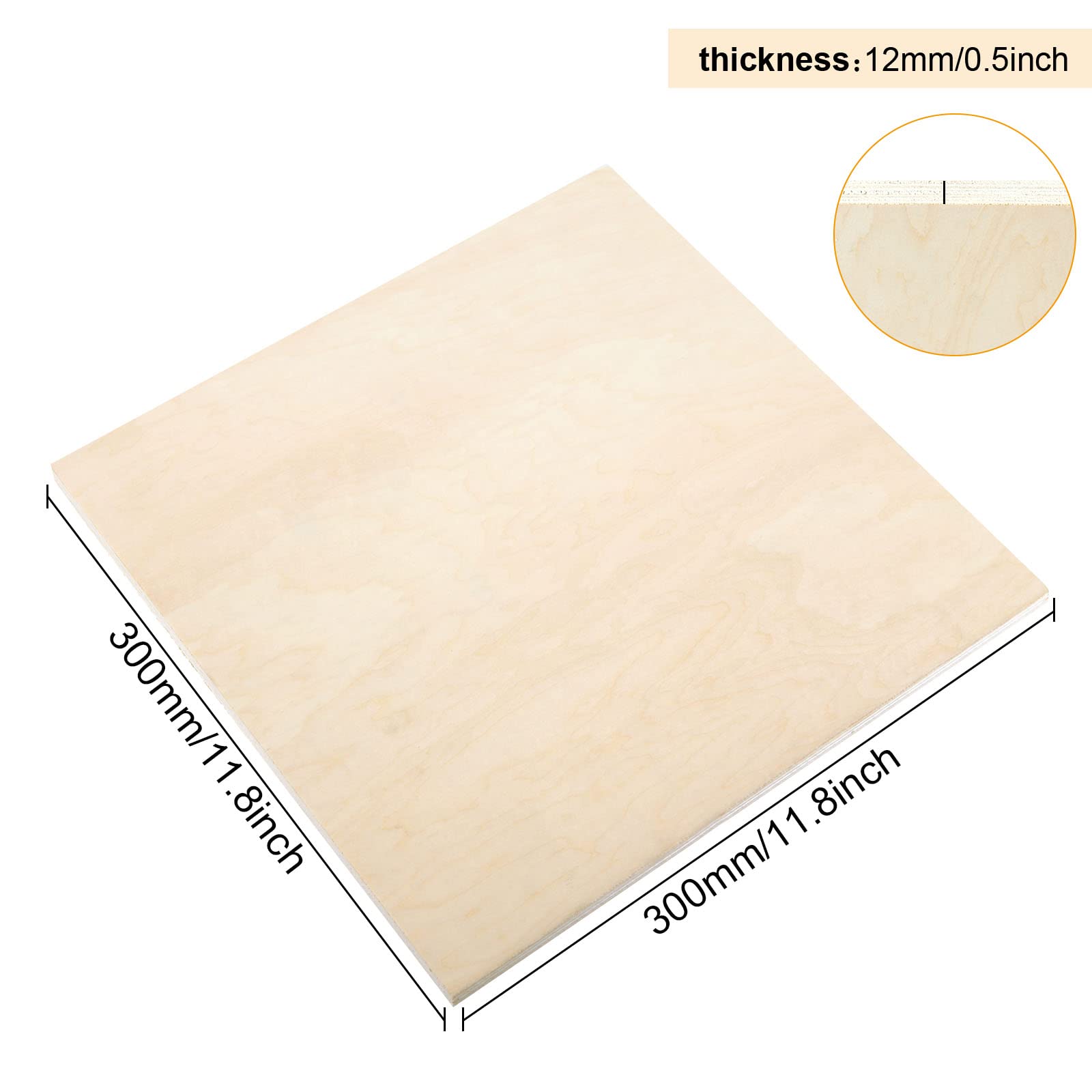 CertBuy Baltic Birch plywood flat smooth surface for precise cutting and finishing.