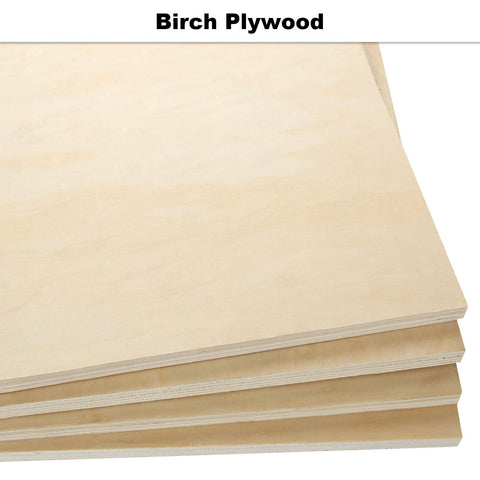 CertBuy Baltic Birch plywood natural texture adds elegant grain to crafts.