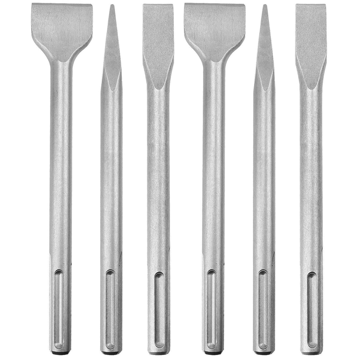 CertBuy SDS Max point chisel 280mm for precise concrete demolition and carving