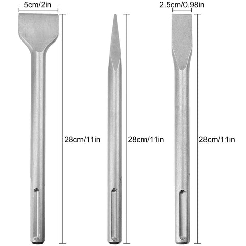 CertBuy SDS Max point chisel 280mm for durable chiseling in masonry projects