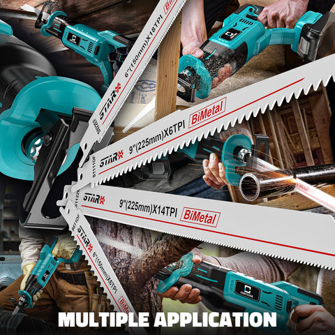 Cerycose cordless saw in use for versatile on-site demolition and remodeling projects.