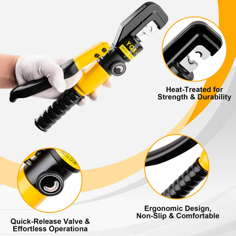 Cesilili ergonomic handle provides comfortable grip for extended use.