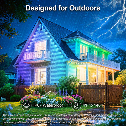 CETELUMA app-controlled lights let you adjust color and brightness with ease.
