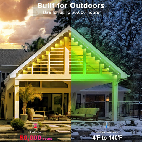 CETELUMA decorative lights suit Christmas and Halloween celebrations.