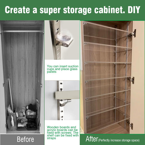 Cevicant adjustable shelf height options fit varied item sizes