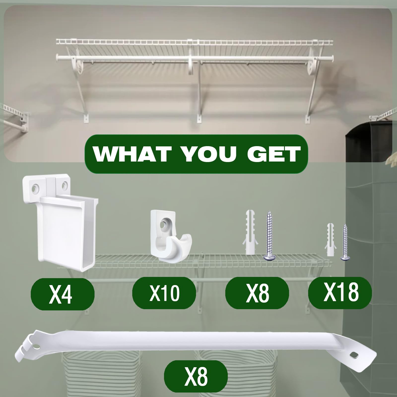 CEVICANT end brackets reinforcing secure installation and preventing droop