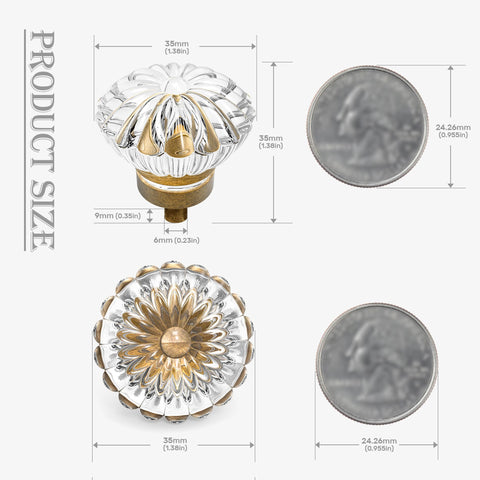 CEYMIO antique brass knobs elevate bedroom cabinet with timeless charm.