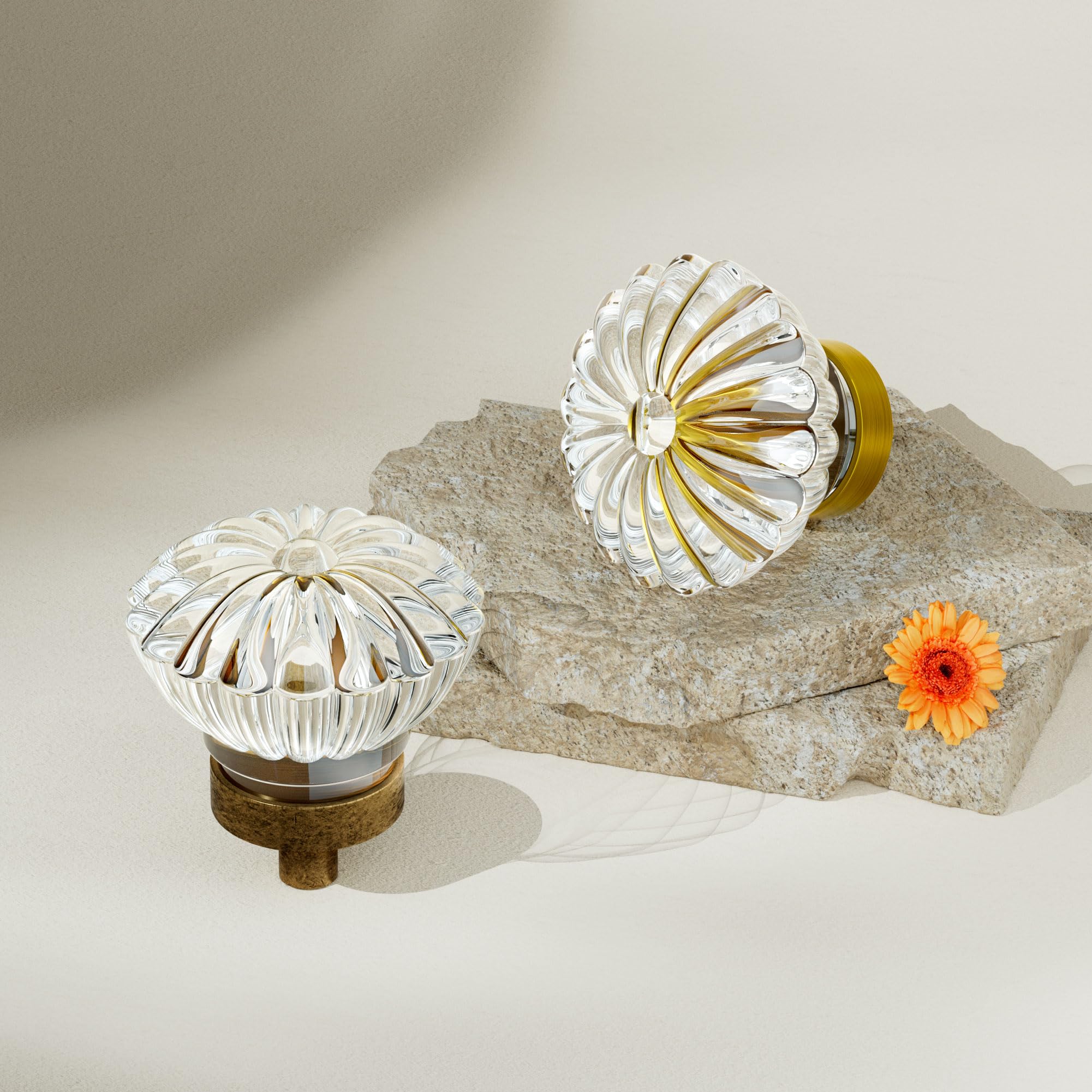 CEYMIO vintage brass finish knob boosts retro style on wardrobe and drawers.