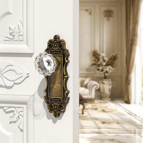CEYMIO dummy door knob suitable for closet or French doors where only a pull is needed