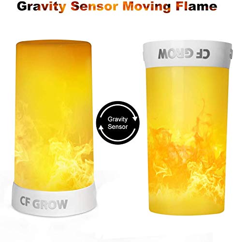 CFGROW two-pack LED candles ideal for weddings, bars, and dinners.