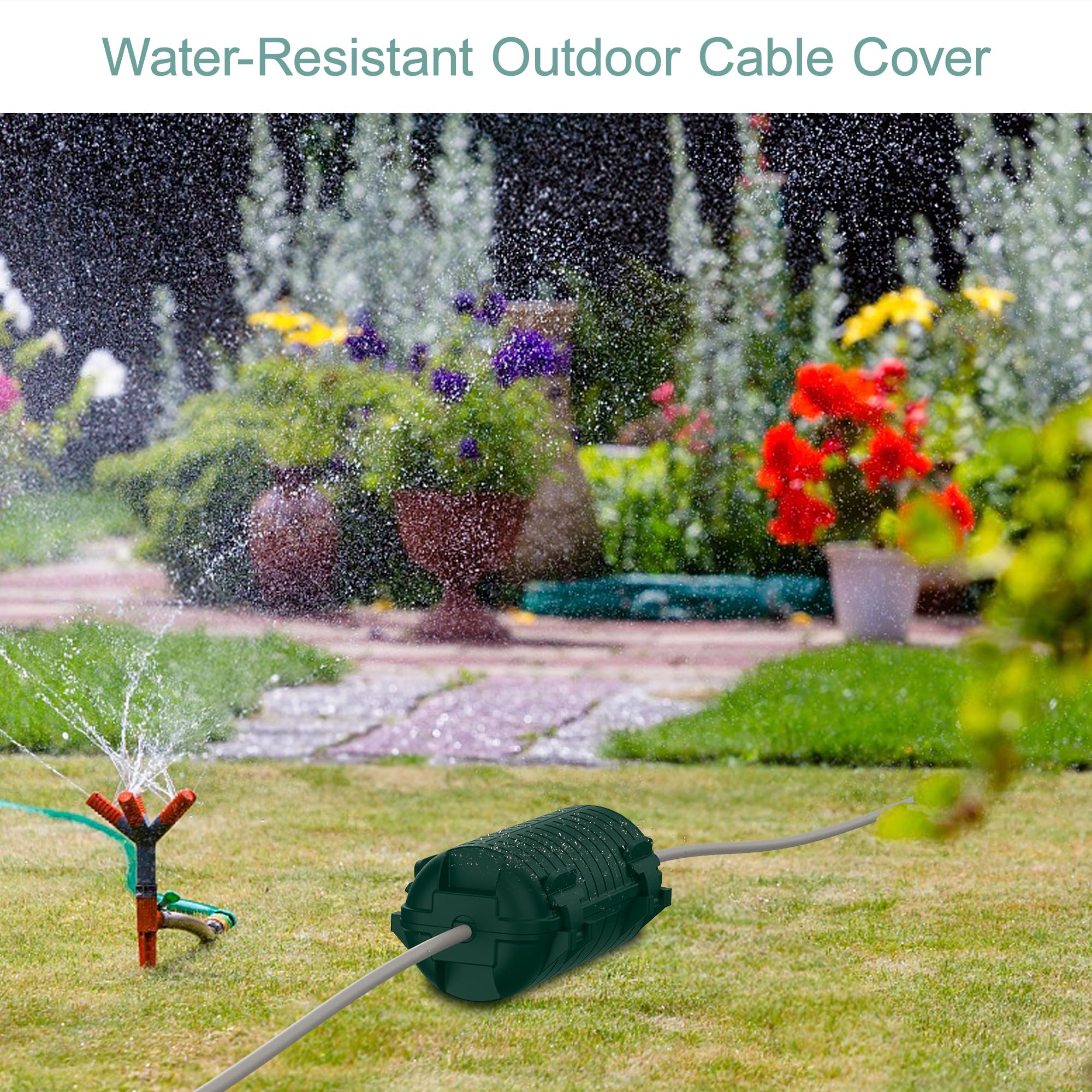 CFMASTER compact weatherproof box seals electrical connections safely.