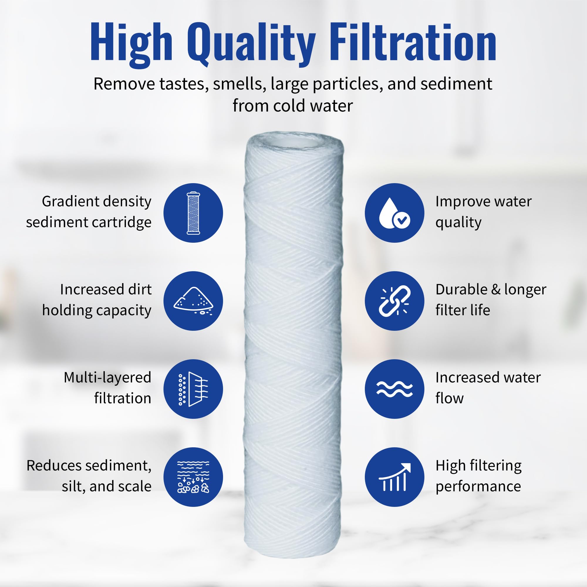 CFS Campbell filter packaging label and specs
