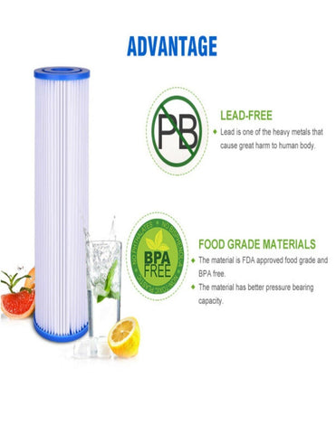 CFS taste and odor removal filter for EQ-PFC35 improves aroma