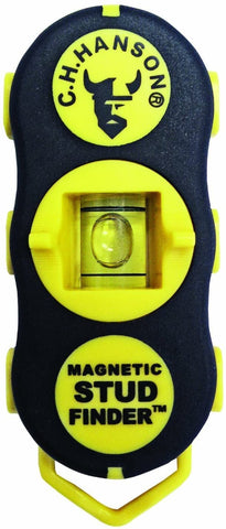 CH Hanson 3040 magnetic stud finder locating studs behind walls for secure mounting