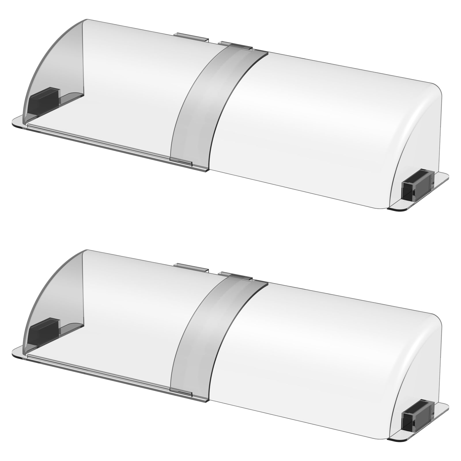 CH24Globall magnetic vent deflector mounted on a metal vent redirects airflow for comfort.