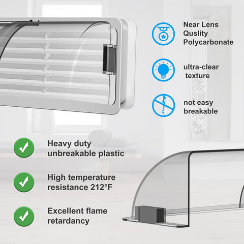 CH24Globall vent deflector on sidewall vent provides flexible airflow management.
