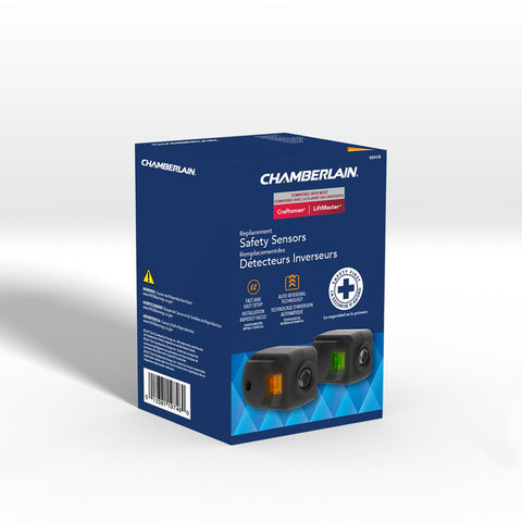 CHAMBERLAIN 820CB safety sensor compatibility with Chamberlain LiftMaster and Craftsman openers