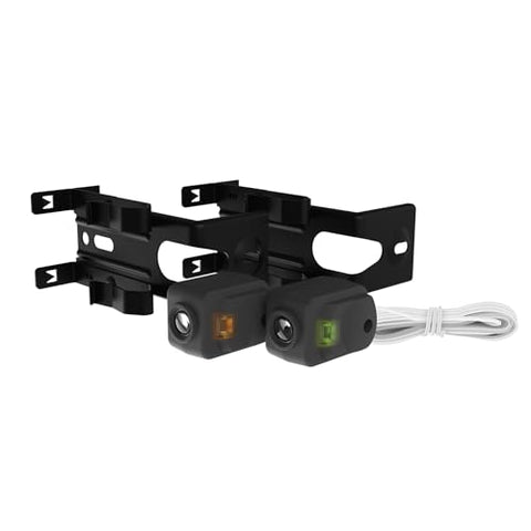CHAMBERLAIN 820CB safety sensor packaged for quick installation with mounting hardware