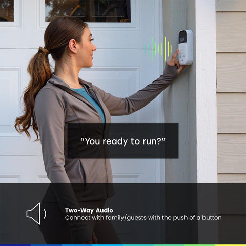 CHAMBERLAIN myQ Video Keypad remote viewing of events in the app