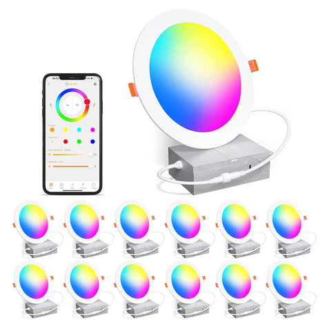 ChangM smart recessed light RGB-CCT for customizable ambience