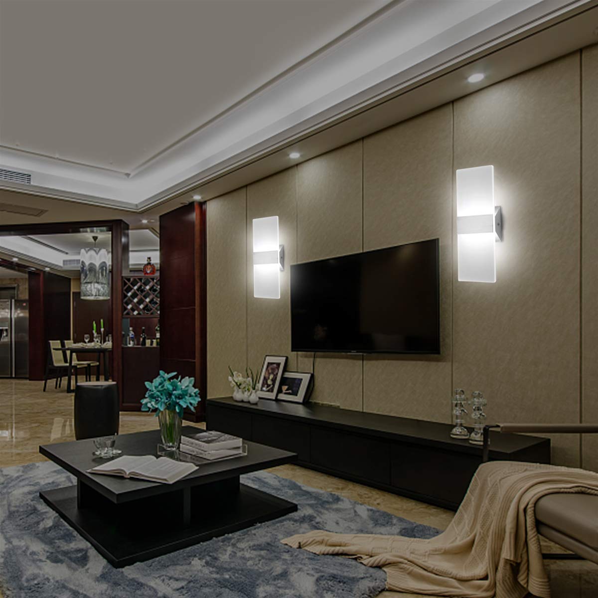 ChangM wall sconce horizontal mount suited to various layouts and room designs.
