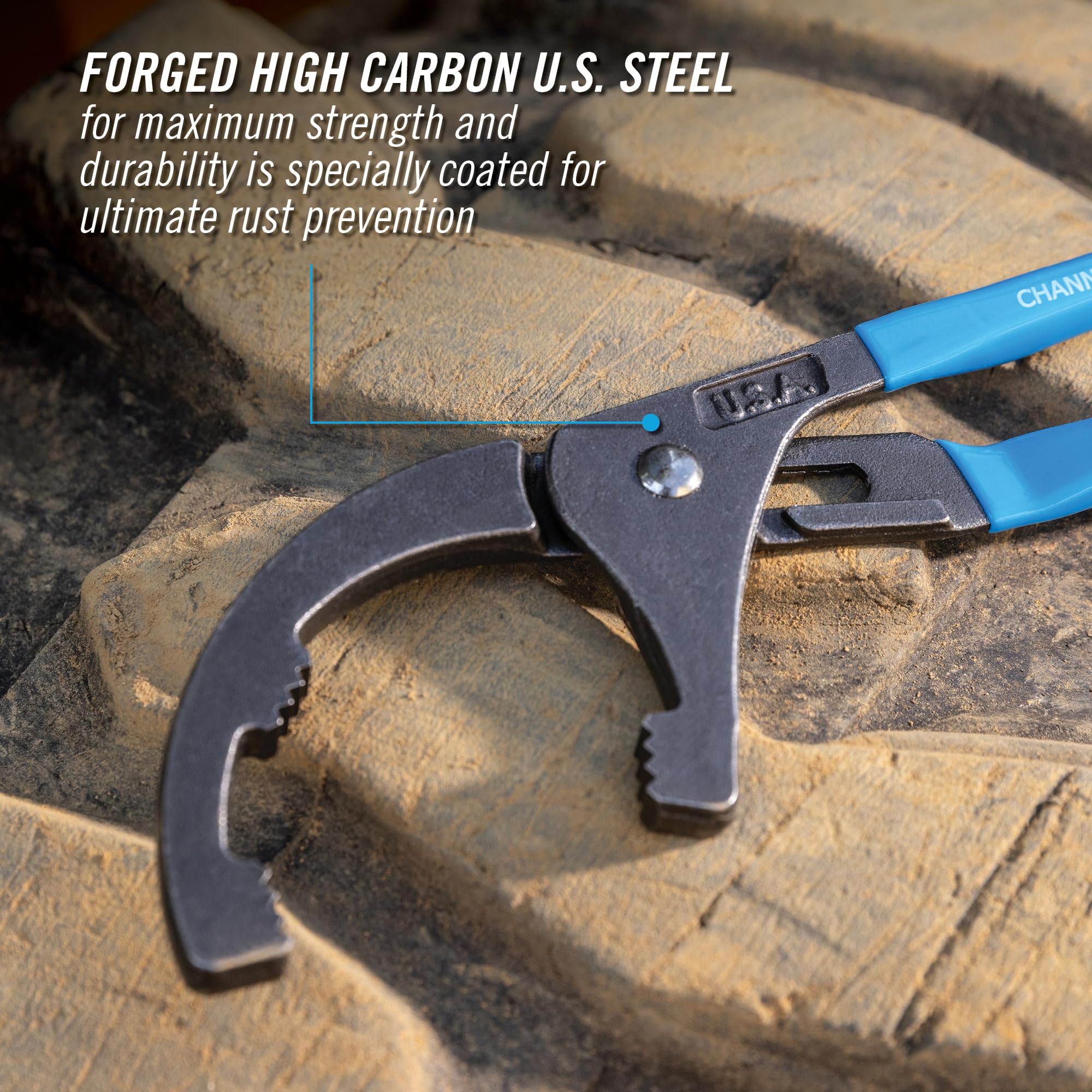 Channellock 209 high-carbon steel build for long-lasting strength