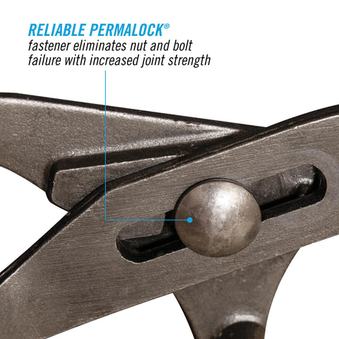 Channellock 209 permalock fastener showing secure joint design