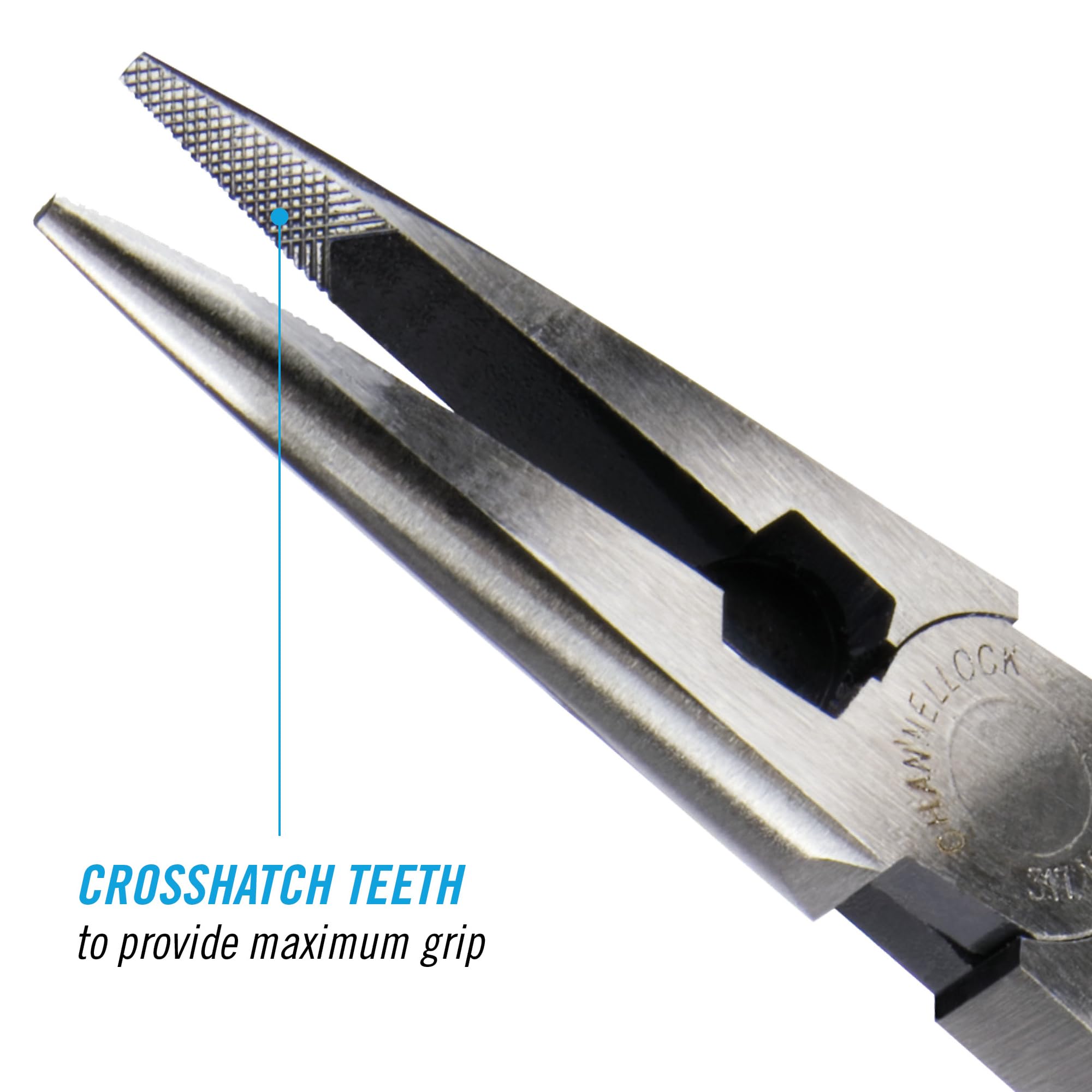 Channellock 317 high-carbon C1080 steel delivers durable performance on tough tasks.