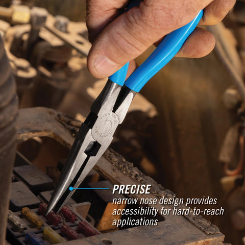 Channellock 317 knife-and-anvil edge ensures clean cuts and longer edge life.