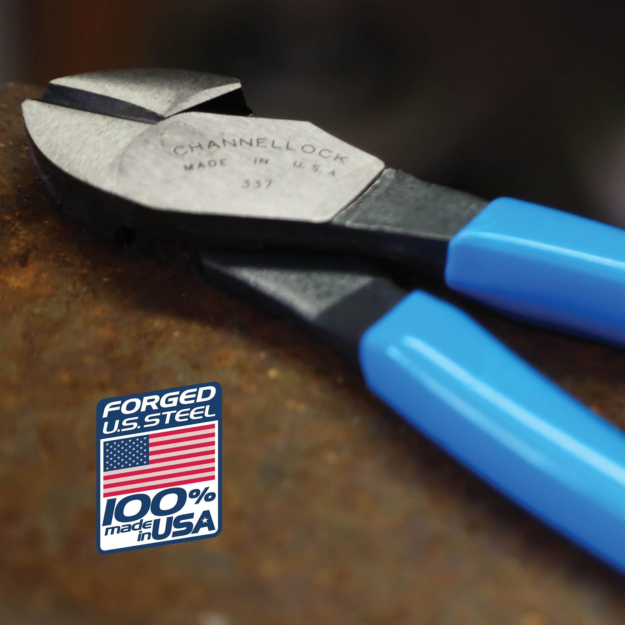 Compact 7-inch profile of Channellock 337 fits neatly in toolboxes