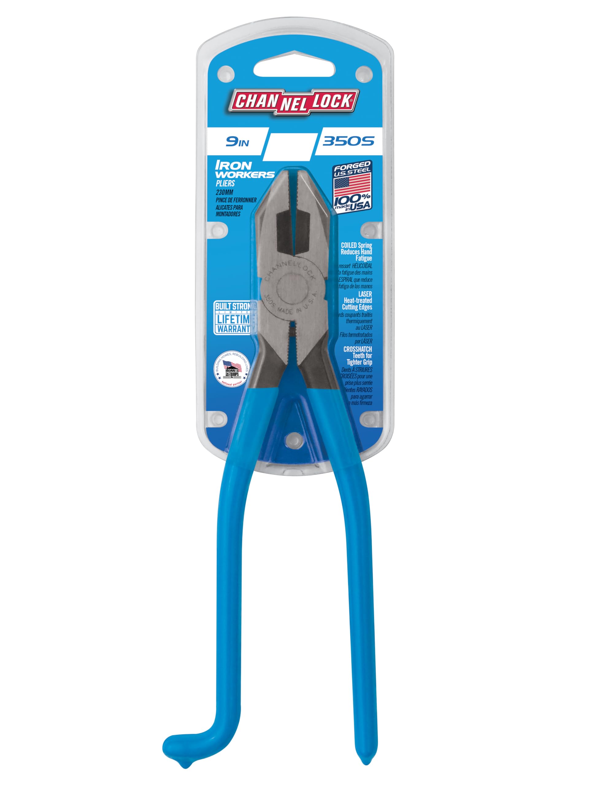 Laser heat-treated cutting edges stay sharp longer for reliable cuts.