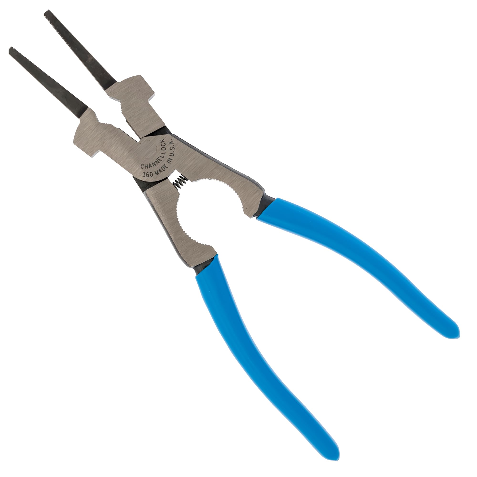 Channellock 360 Pliers 9-inch front view highlighting the polished finish for professional use.