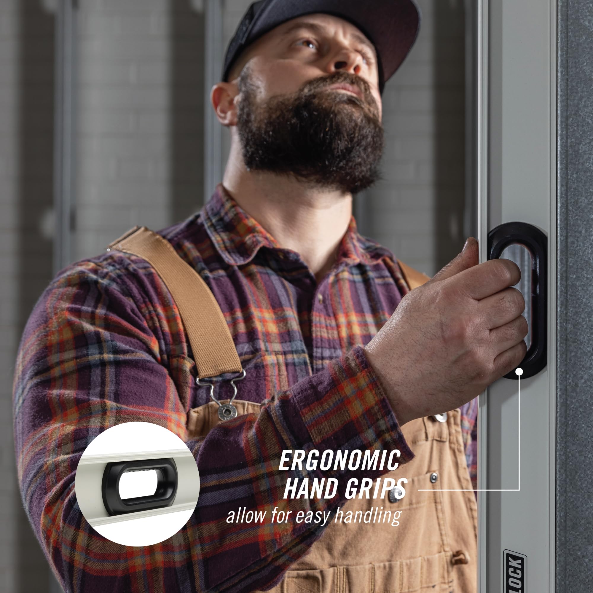 Channellock 48-inch level ergonomic design; comfortable extended use