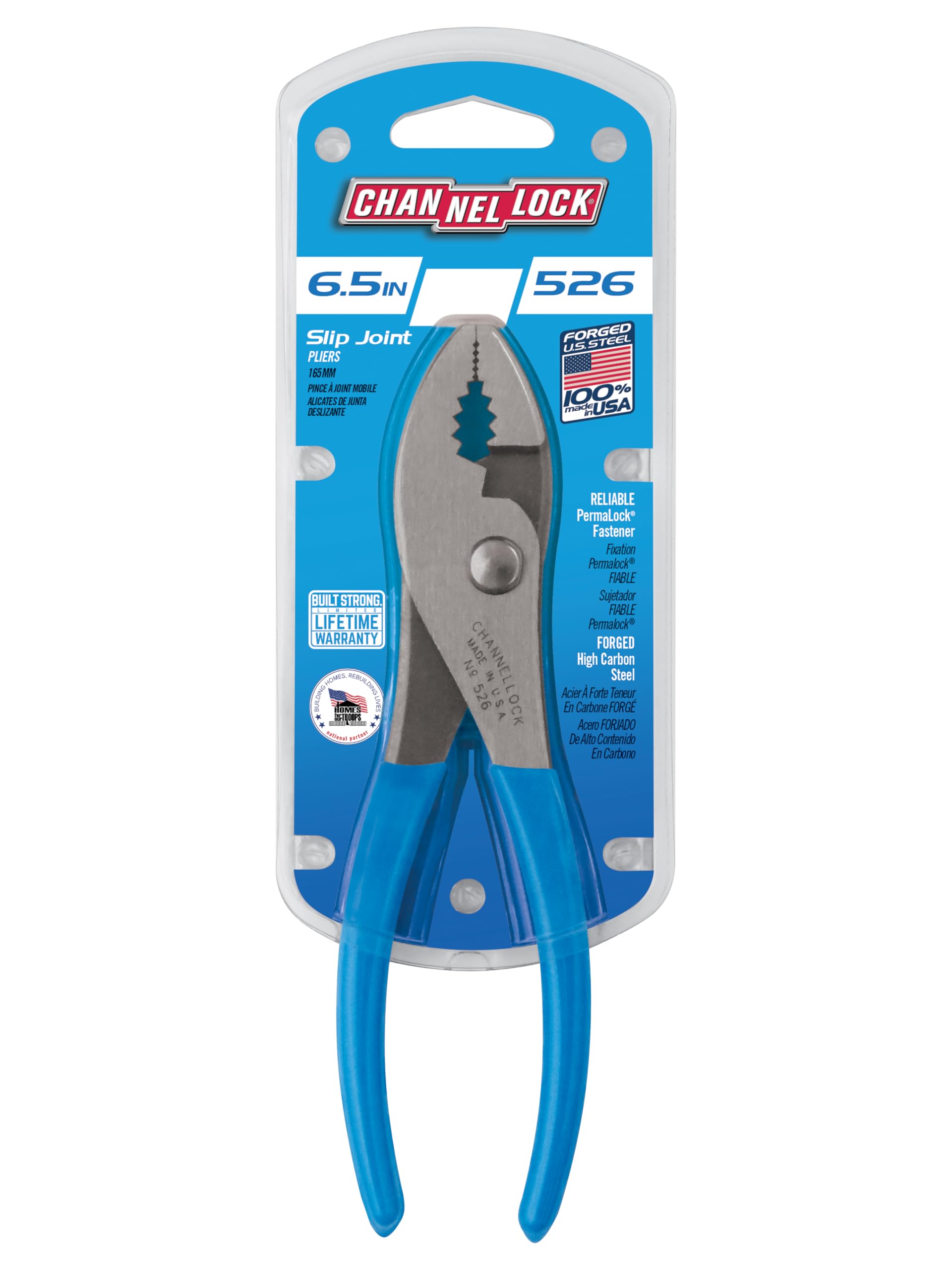 Channellock 526 Permalock fastener strengthens joint over time
