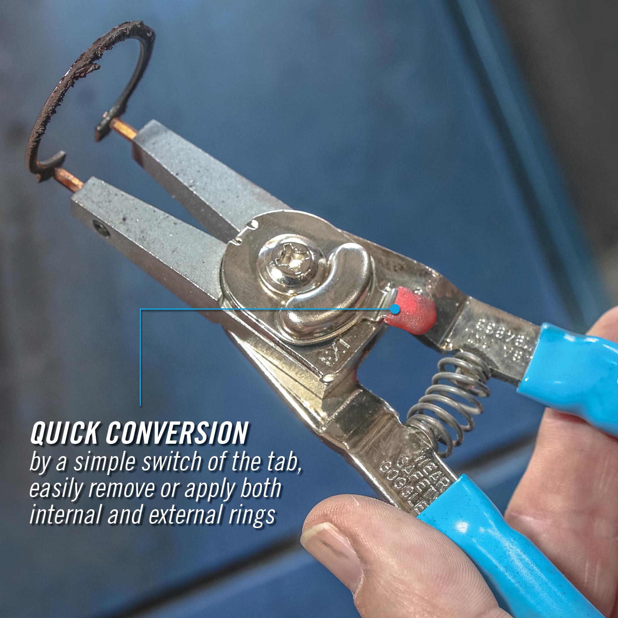 Channellock 927 tips: 90-degree variants for tight spaces and angles.